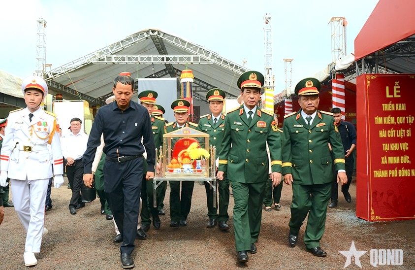 Đại tướng Phan Văn Giang dự Lễ triển khai tìm kiếm, quy tập hài cốt liệt sĩ tại TP Đồng Nai