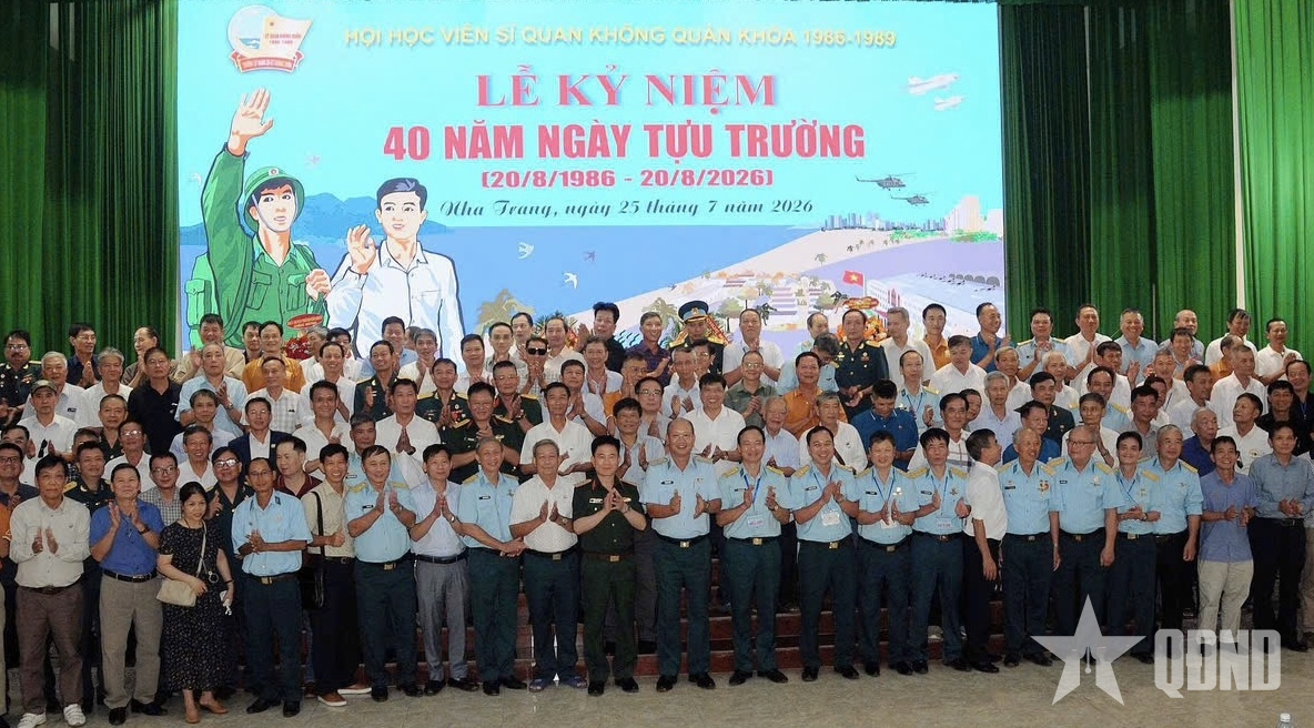 Trở về mái trường xưa, tiếp nối truyền thống Trường Sĩ quan Không quân

