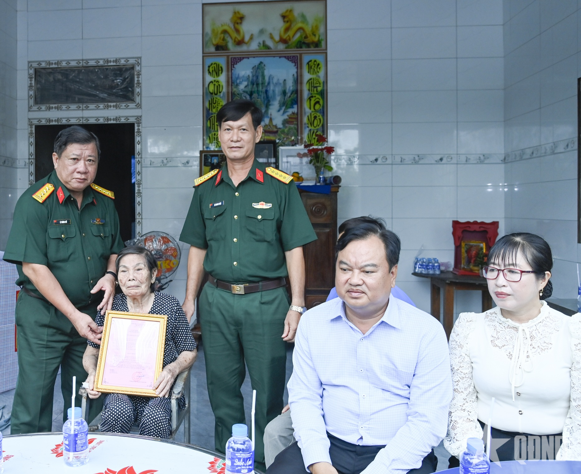 Cục Chính trị Quân khu 9 bàn giao nhà tình nghĩa tặng thân nhân liệt sĩ