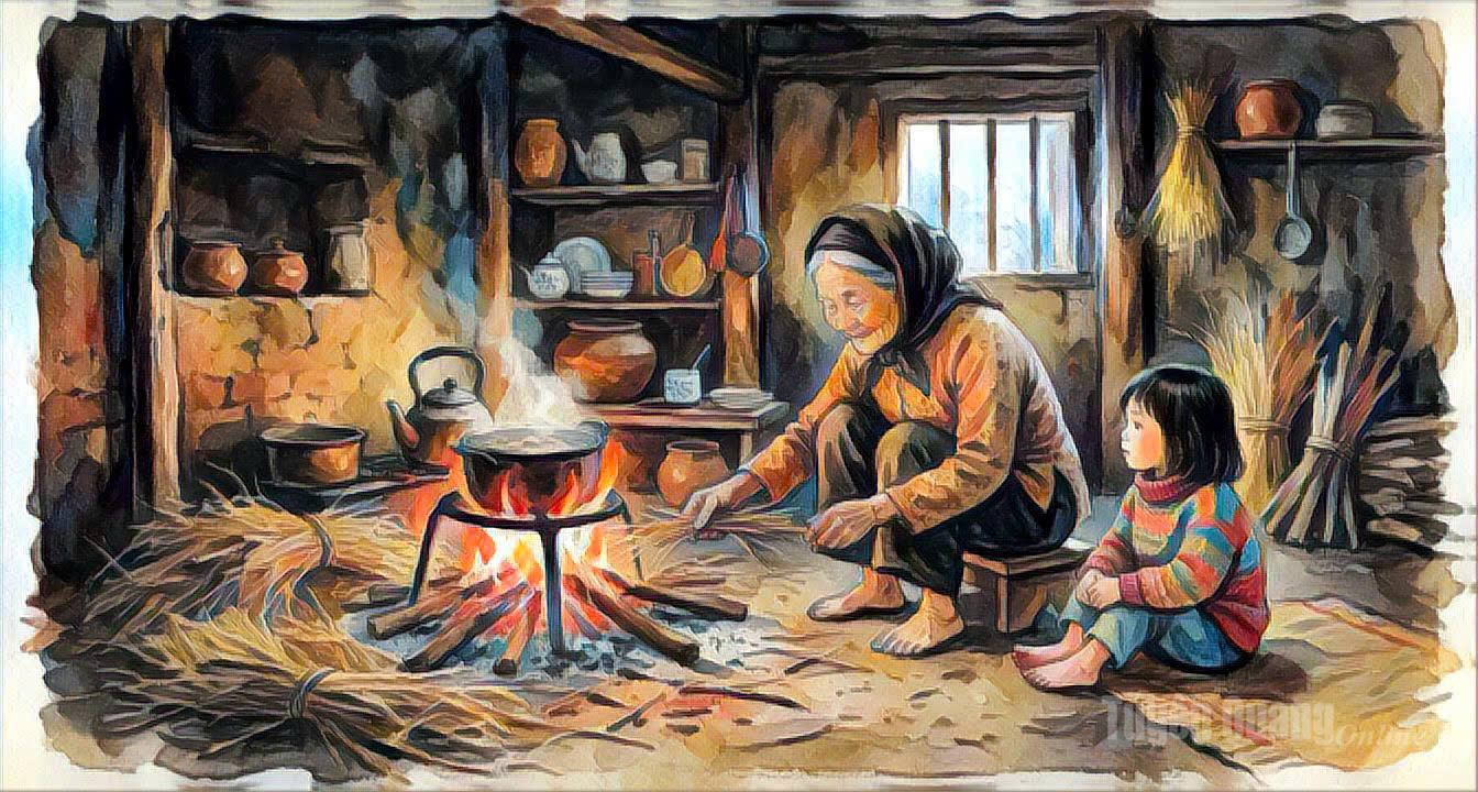 Khói chiều gọi mẹ 