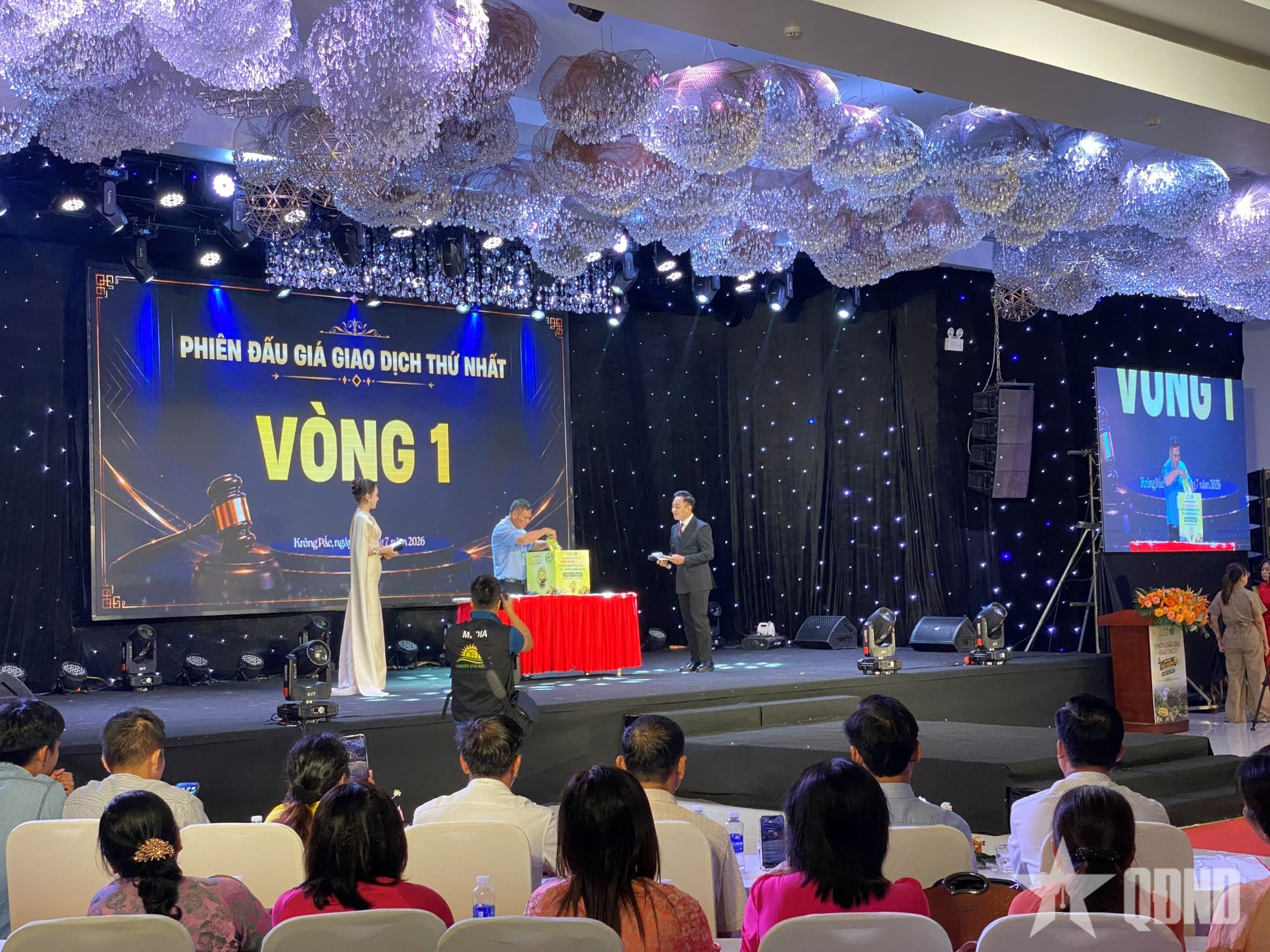 Xã Krông Pắc (Đắk Lắk) đấu giá thành công lô sầu riêng trị giá gần 24 tỷ đồng