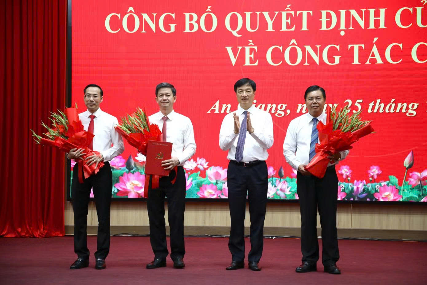Đồng chí Lê Quang Tùng giữ chức Bí thư Tỉnh ủy An Giang

