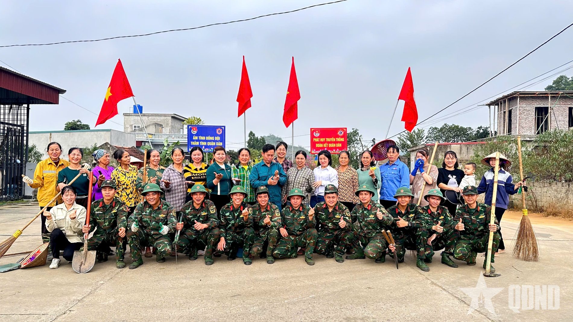 Hành quân dã ngoại, vun đắp nghĩa tình quân dân