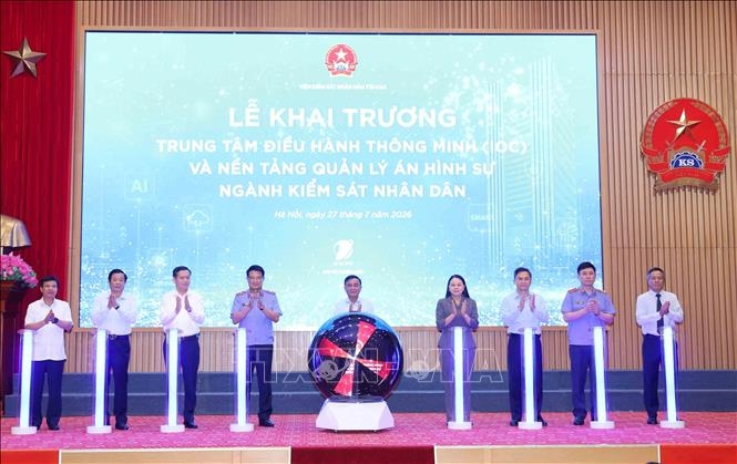 Thường trực Đảng ủy các cơ quan Đảng Trung ương làm việc với Viện Kiểm sát nhân dân tối cao