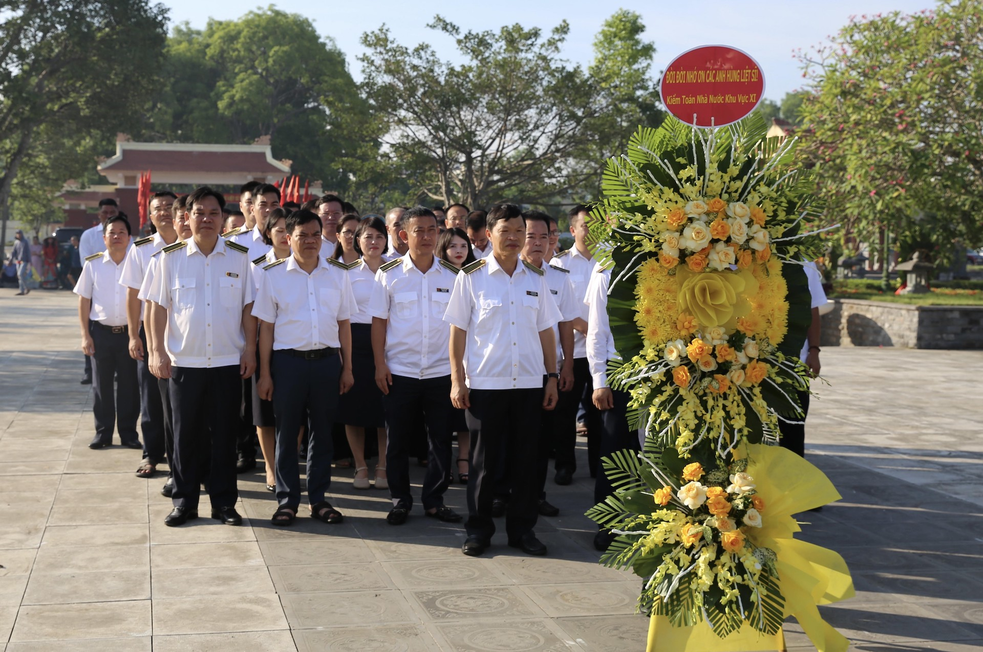 Kiểm toán nhà nước khu vực XI tổ chức chuỗi hoạt động tri ân nhân Ngày Thương binh - Liệt sĩ