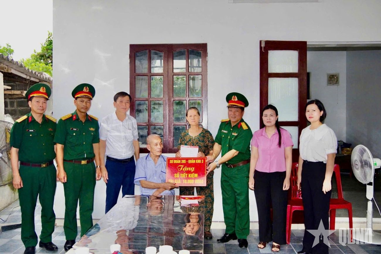 Sư đoàn 395 thiết thực tổ chức các hoạt động tri ân 