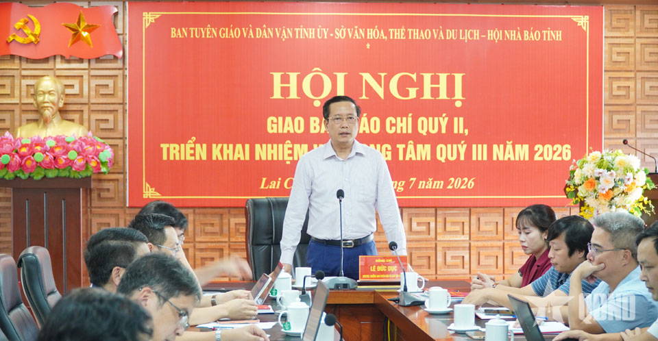 Lai Châu đẩy mạnh công tác tuyên truyền tạo niềm tin, thực hiện thắng lợi nhiệm vụ năm 2026