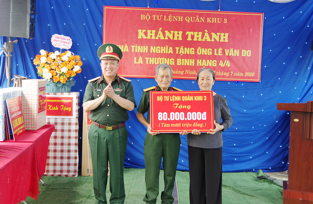 LLVT Quân khu 3: Đẩy mạnh công tác đền ơn đáp nghĩa, bồi đắp 