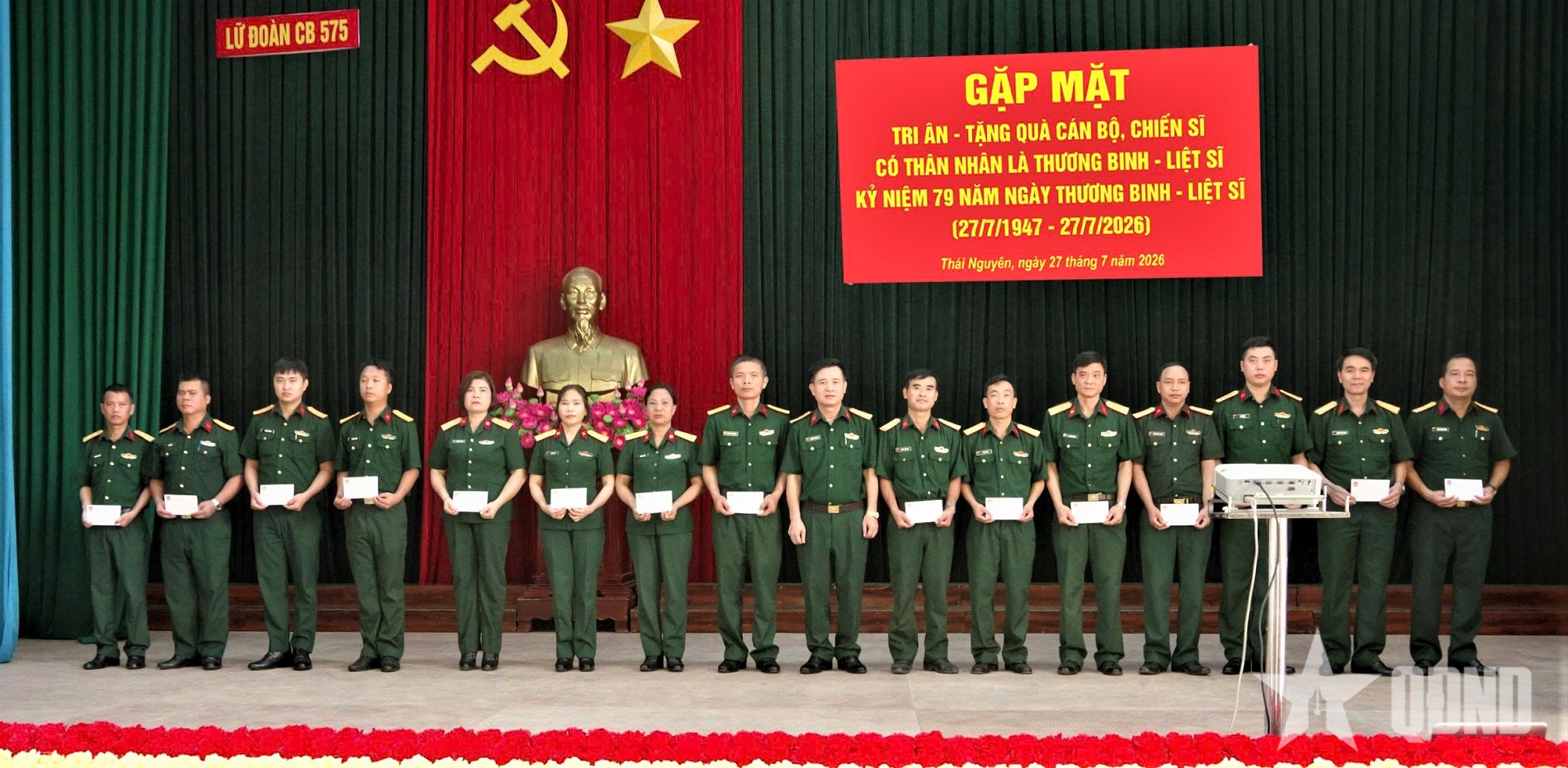 Lữ đoàn Công binh 575 tổ chức nhiều hoạt động đền ơn đáp nghĩa