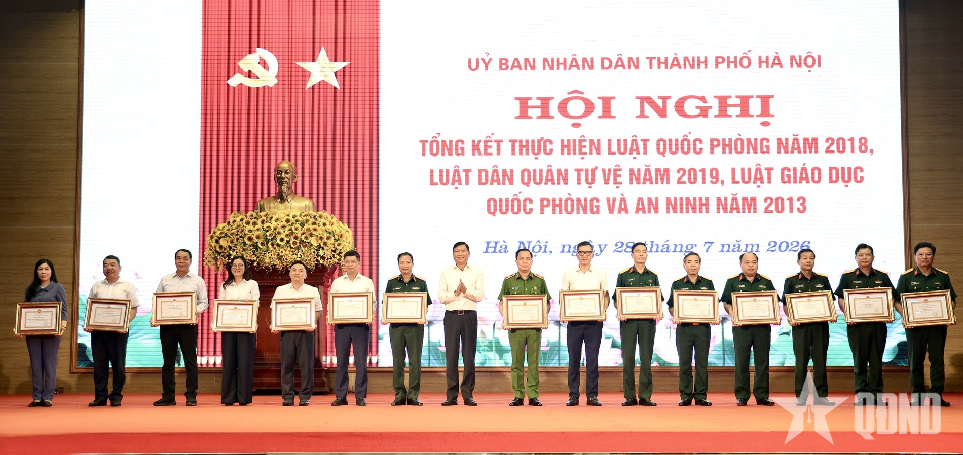 Hà Nội thực hiện nghiêm túc Luật Quốc phòng, Luật Dân quân tự vệ, Luật Giáo dục quốc phòng và an ninh 