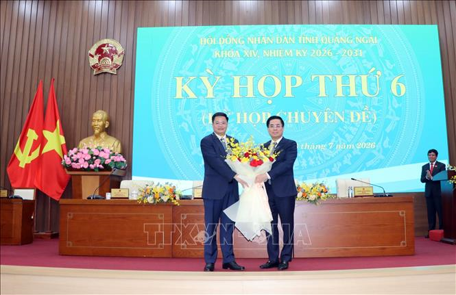 Đồng chí Nguyễn Đức Tâm được bầu làm Chủ tịch UBND tỉnh Quảng Ngãi


