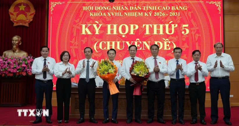 Đồng chí Lương Tuấn Hùng được bầu làm Phó chủ tịch UBND tỉnh Cao Bằng

