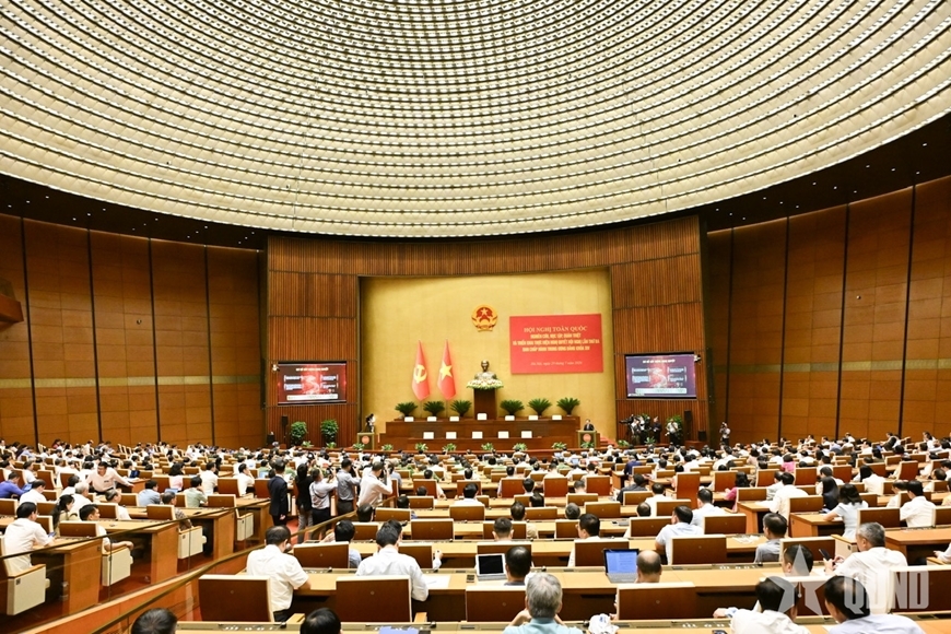 Phát biểu của Tổng Bí thư, Chủ tịch nước Tô Lâm tại Hội nghị toàn quốc quán triệt và triển khai thực hiện Nghị quyết Hội nghị Trung ương 3 khóa XIV