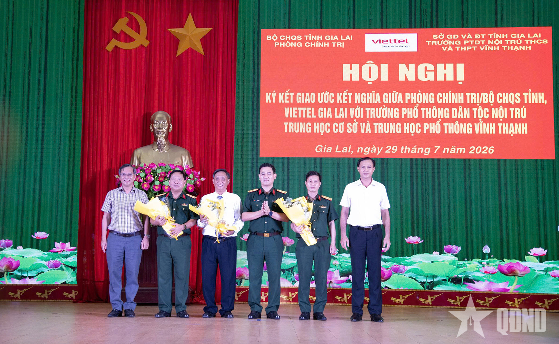 Gia Lai: Ký kết đẩy mạnh giáo dục truyền thống, bồi dưỡng kiến thức quốc phòng, an ninh