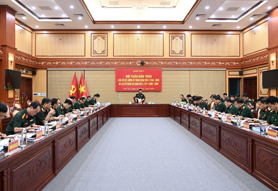 Hội thảo bản thảo Lịch sử Lực lượng vũ trang và Lịch sử Đảng bộ Quân khu 2