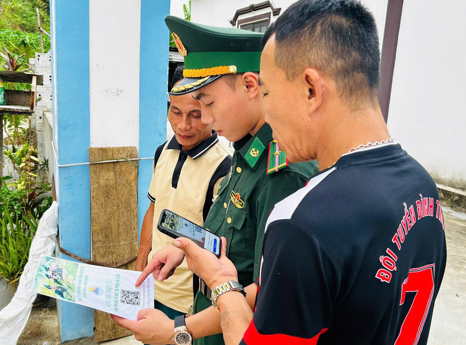 Số hóa tuyên truyền pháp luật ở vùng biên
