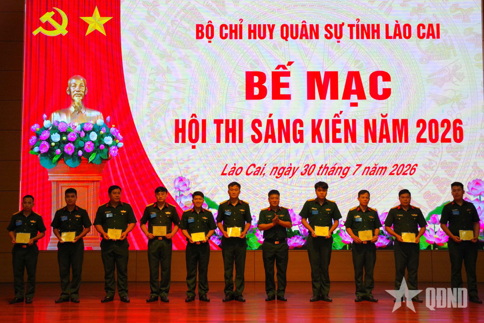 Bộ CHQS tỉnh Lào Cai tổ chức Hội thi sáng kiến năm 2026