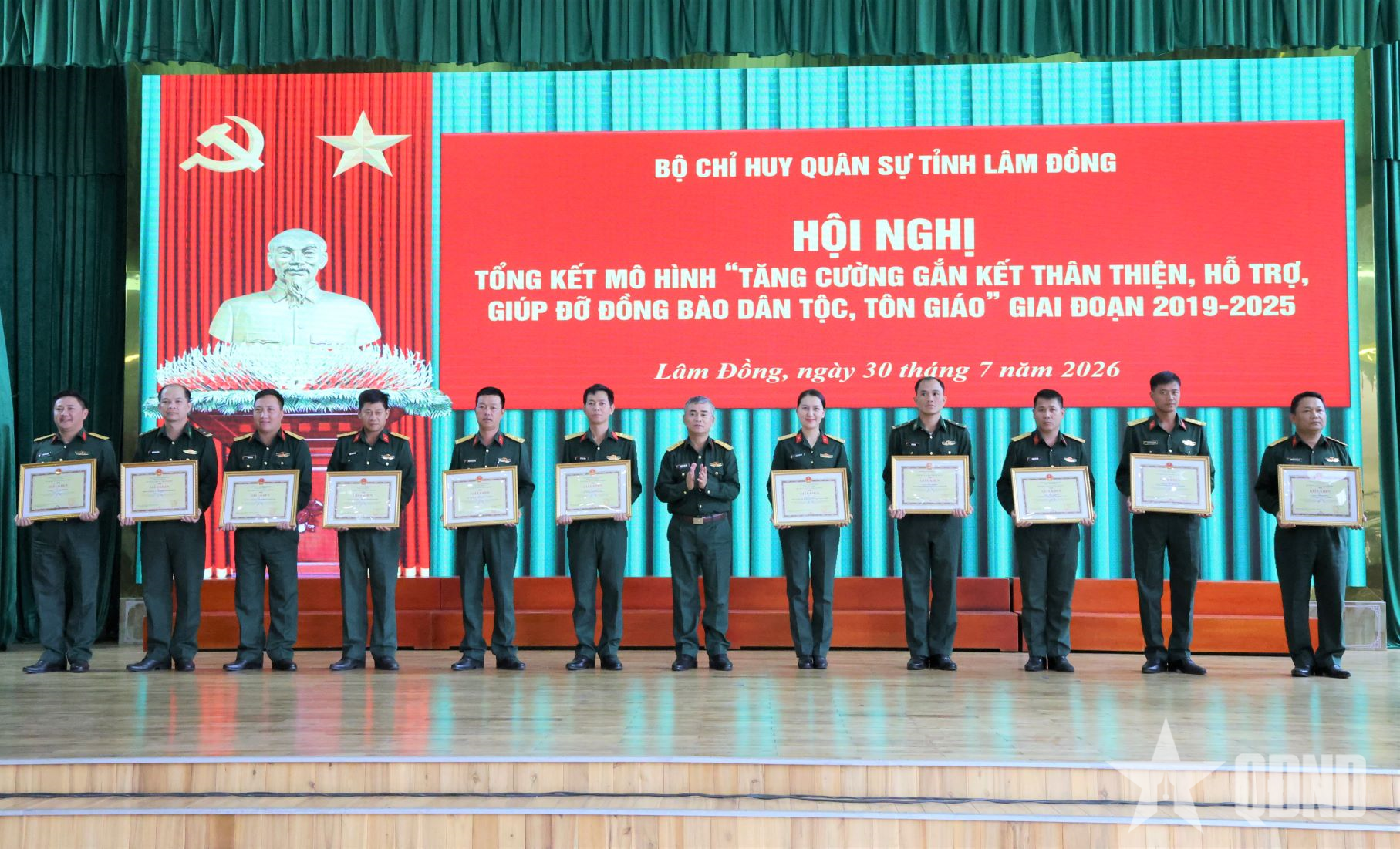 Lực lượng vũ trang tỉnh Lâm Đồng tăng cường gắn kết với đồng bào dân tộc, tôn giáo