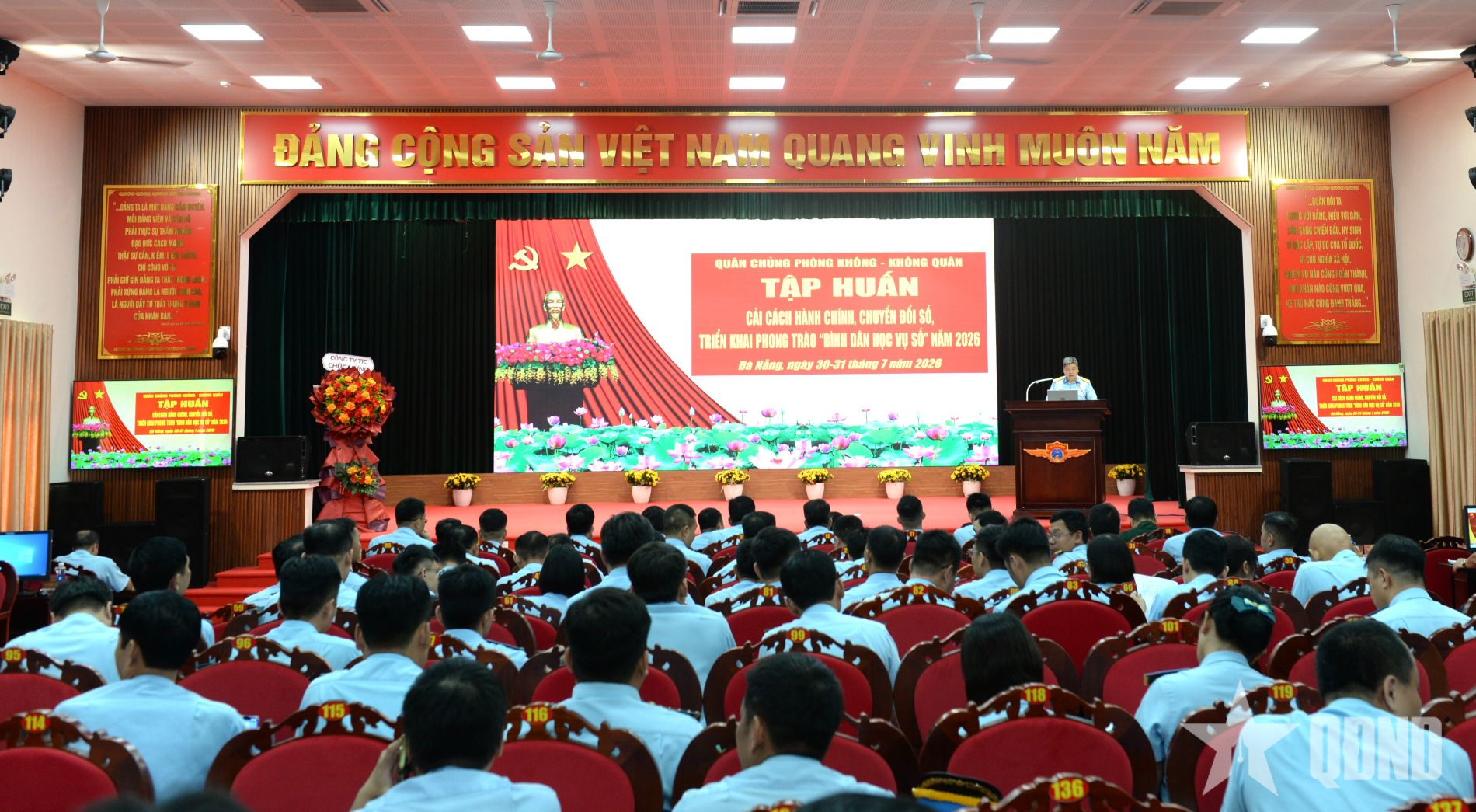 Quân chủng Phòng không - Không quân tập huấn cải cách hành chính, chuyển đổi số năm 2026