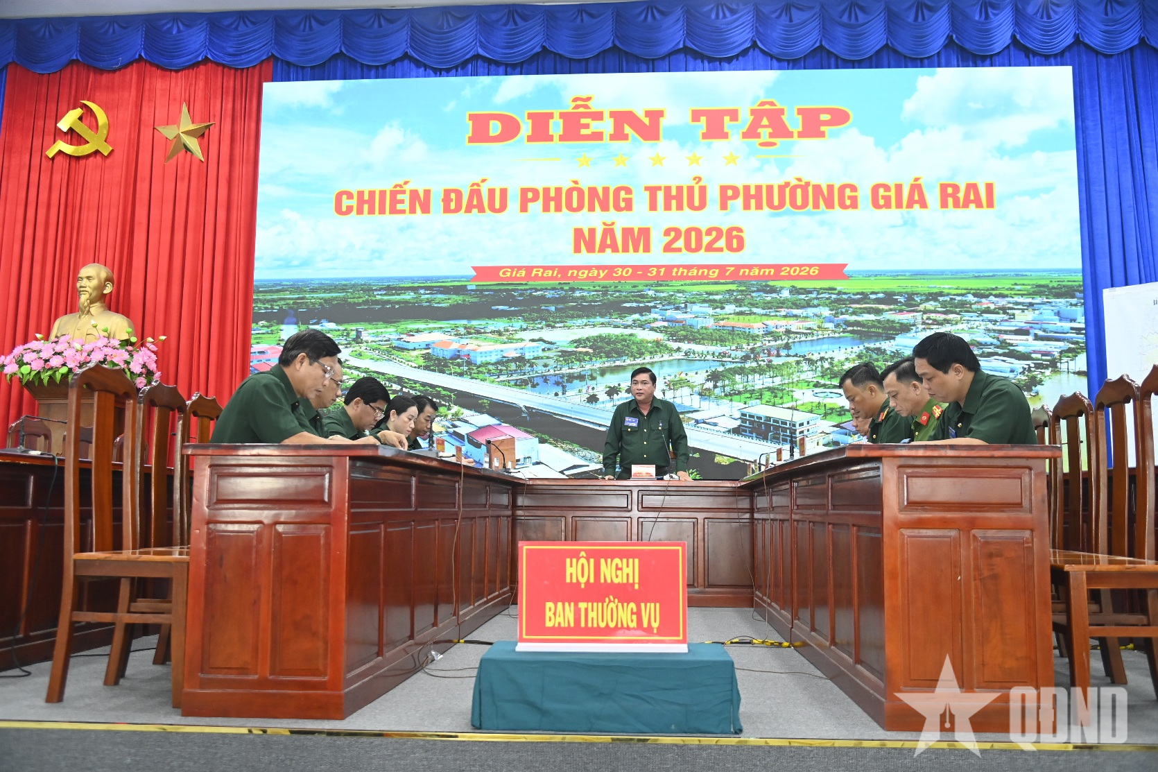 Cà Mau: Khai mạc diễn tập chiến đấu trong khu vực phòng thủ