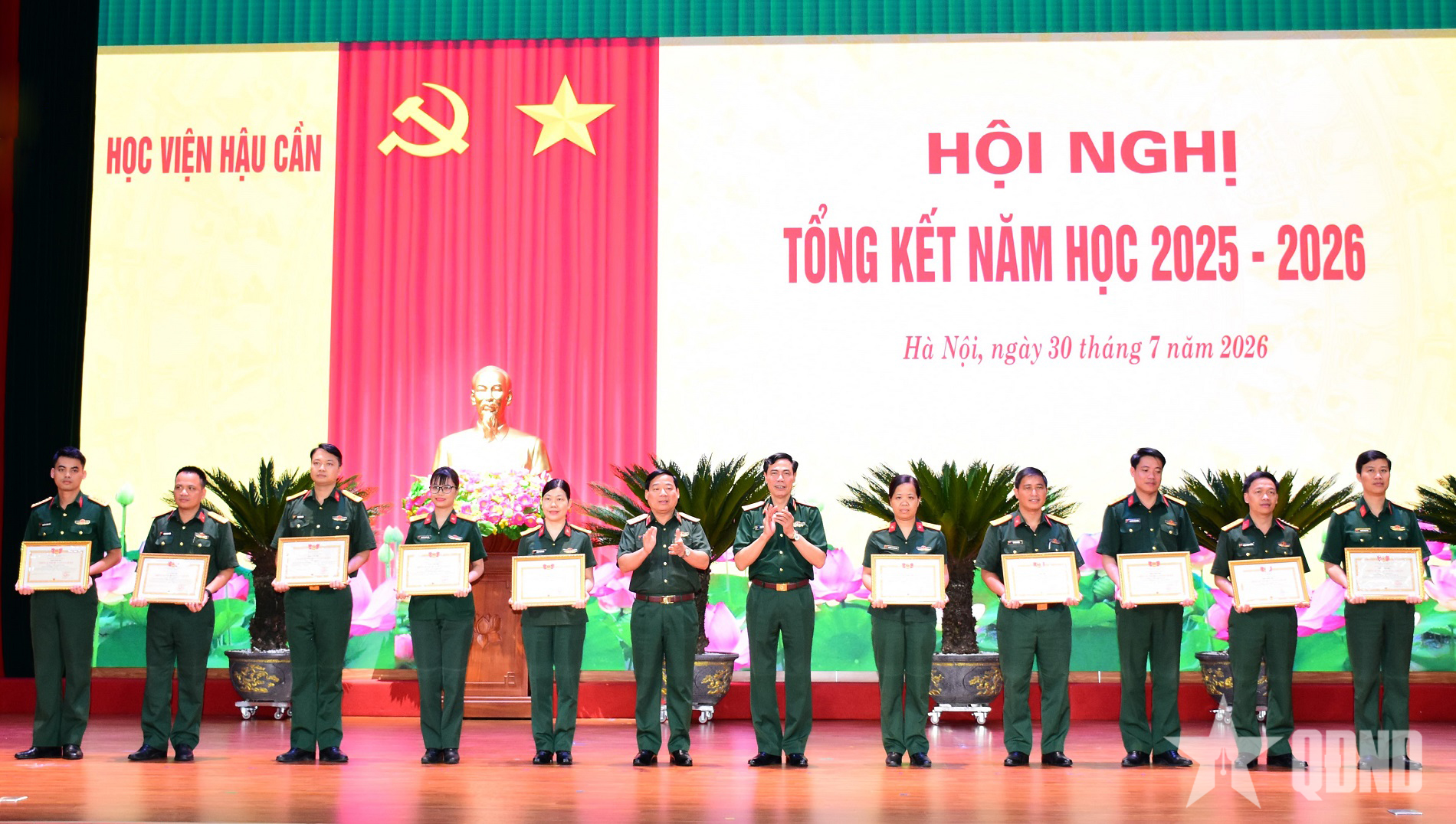 Học viện Hậu cần tập trung đột phá nâng cao chất lượng giáo dục, đào tạo toàn diện và chuyên sâu