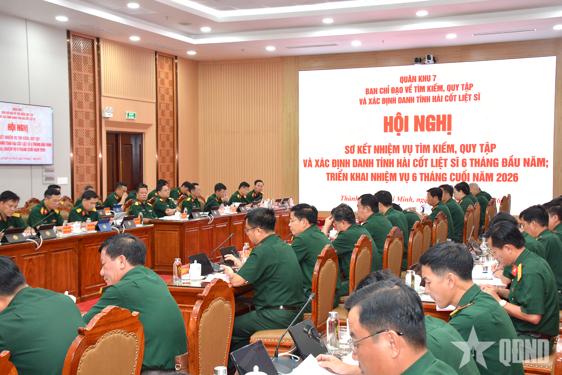 Quân khu 7: Quyết tâm tìm kiếm, quy tập từ 1.500 hài cốt liệt sĩ trở lên trong 