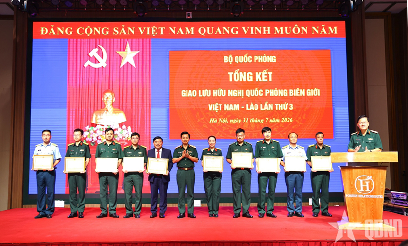 Hội nghị tổng kết giao lưu hữu nghị Quốc phòng biên giới Việt-Lào lần thứ 3