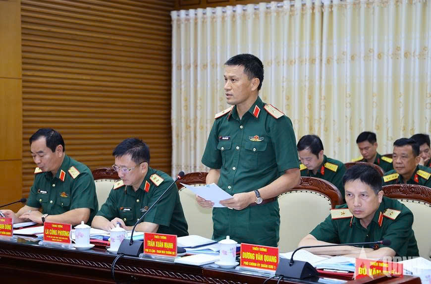 Thiếu tướng Trần Xuân Mạnh giữ chức Tư lệnh Quân khu 1