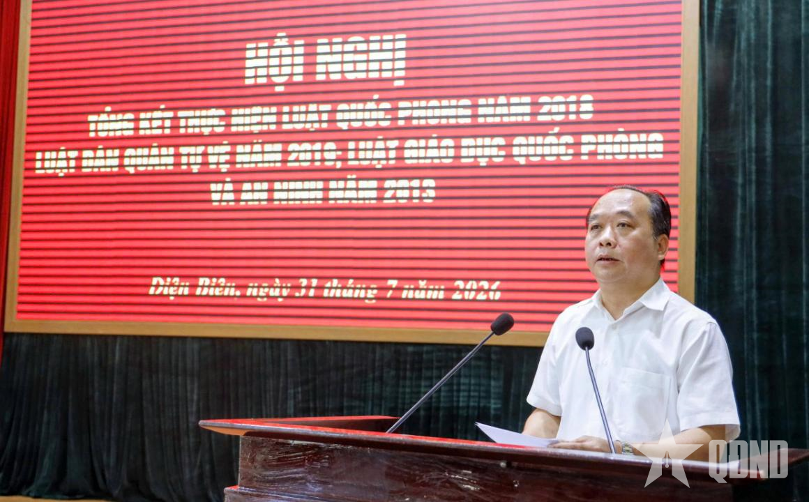 Điện Biên: Tổng kết thực hiện 3 luật về quốc phòng, dân quân tự vệ và giáo dục quốc phòng, an ninh


