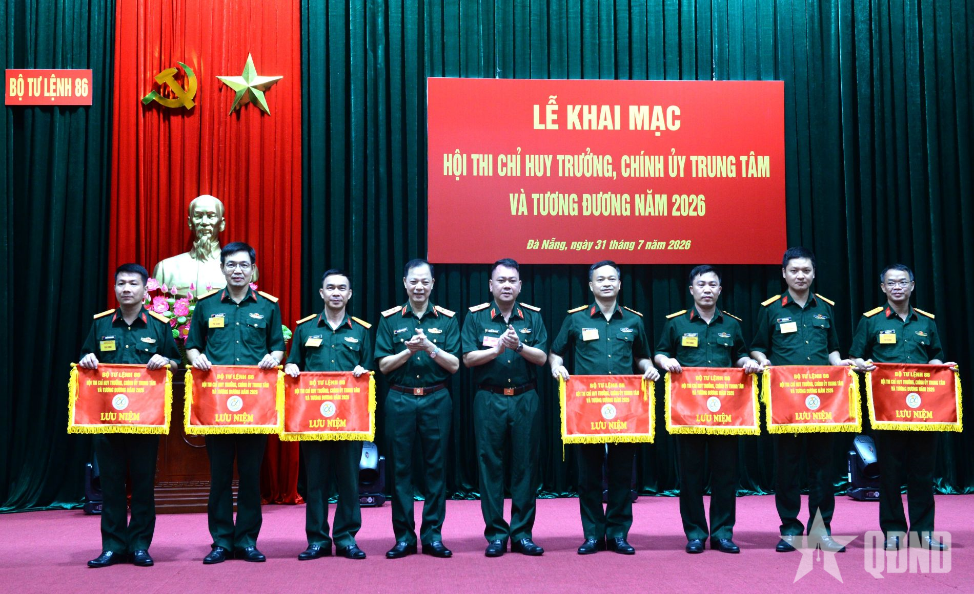 Bộ tư lệnh 86 khai mạc hội thi chỉ huy trưởng, chính ủy trung tâm 