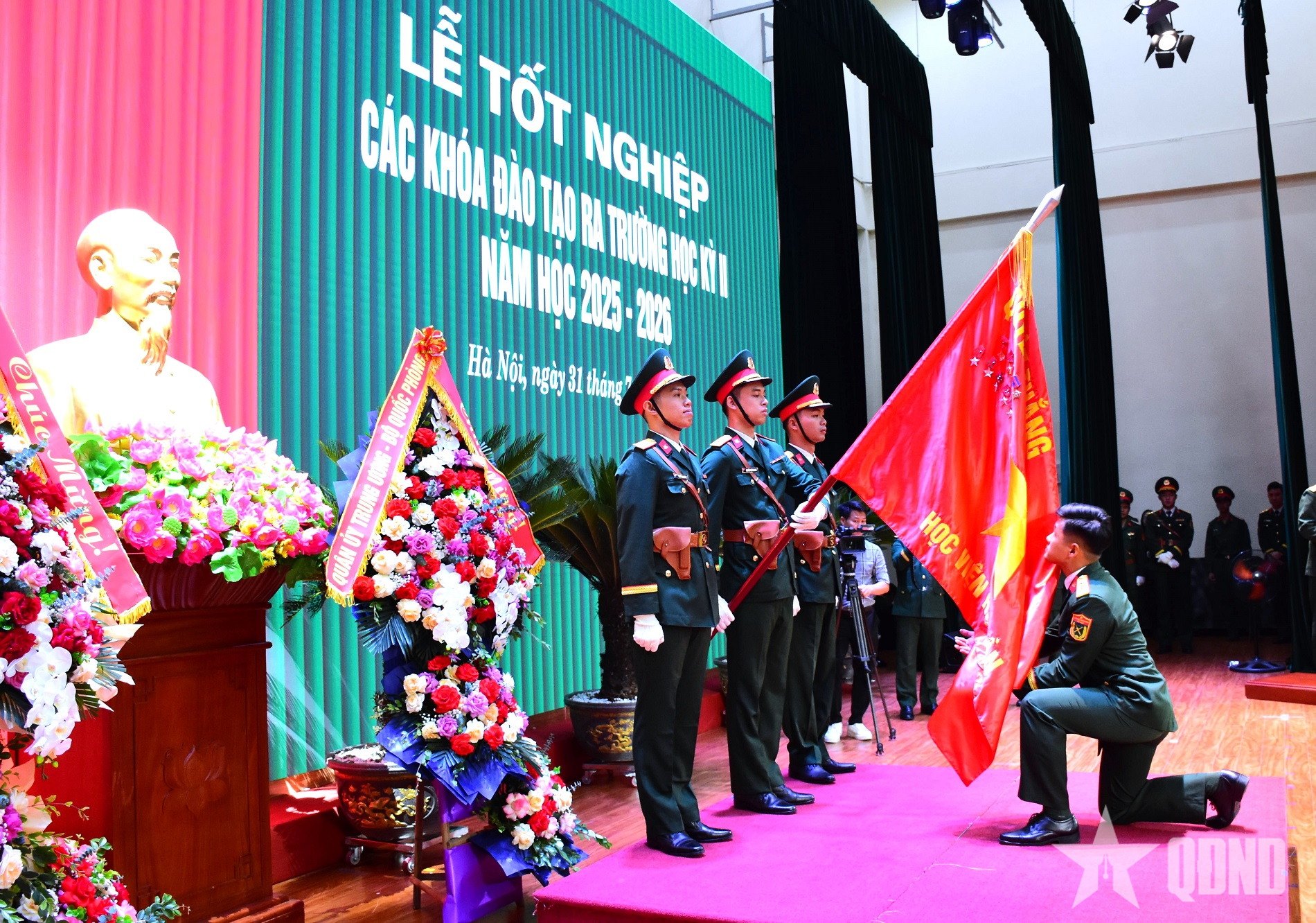 Học viện Hậu cần: Tỷ lệ học viên tốt nghiệp ra trường loại khá, giỏi đạt 100%