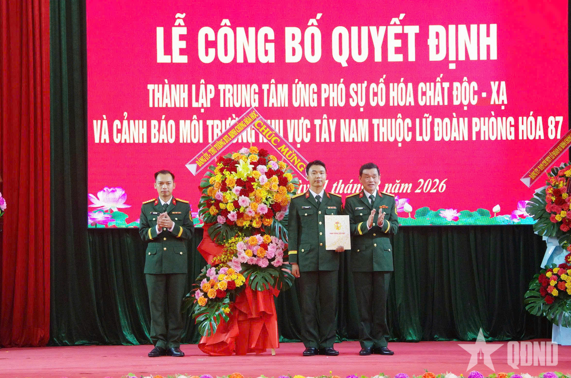Thành lập Trung tâm Ứng phó sự cố hóa chất độc - xạ và cảnh báo môi trường khu vực Tây Nam