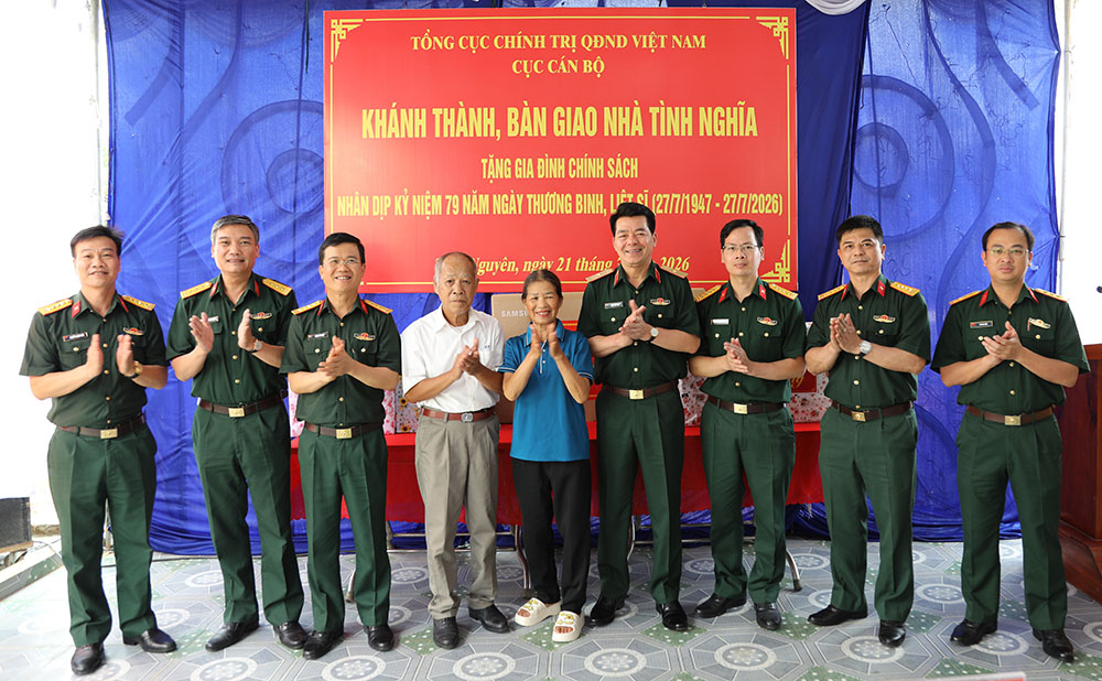 Mái ấm từ nghĩa tình đồng đội