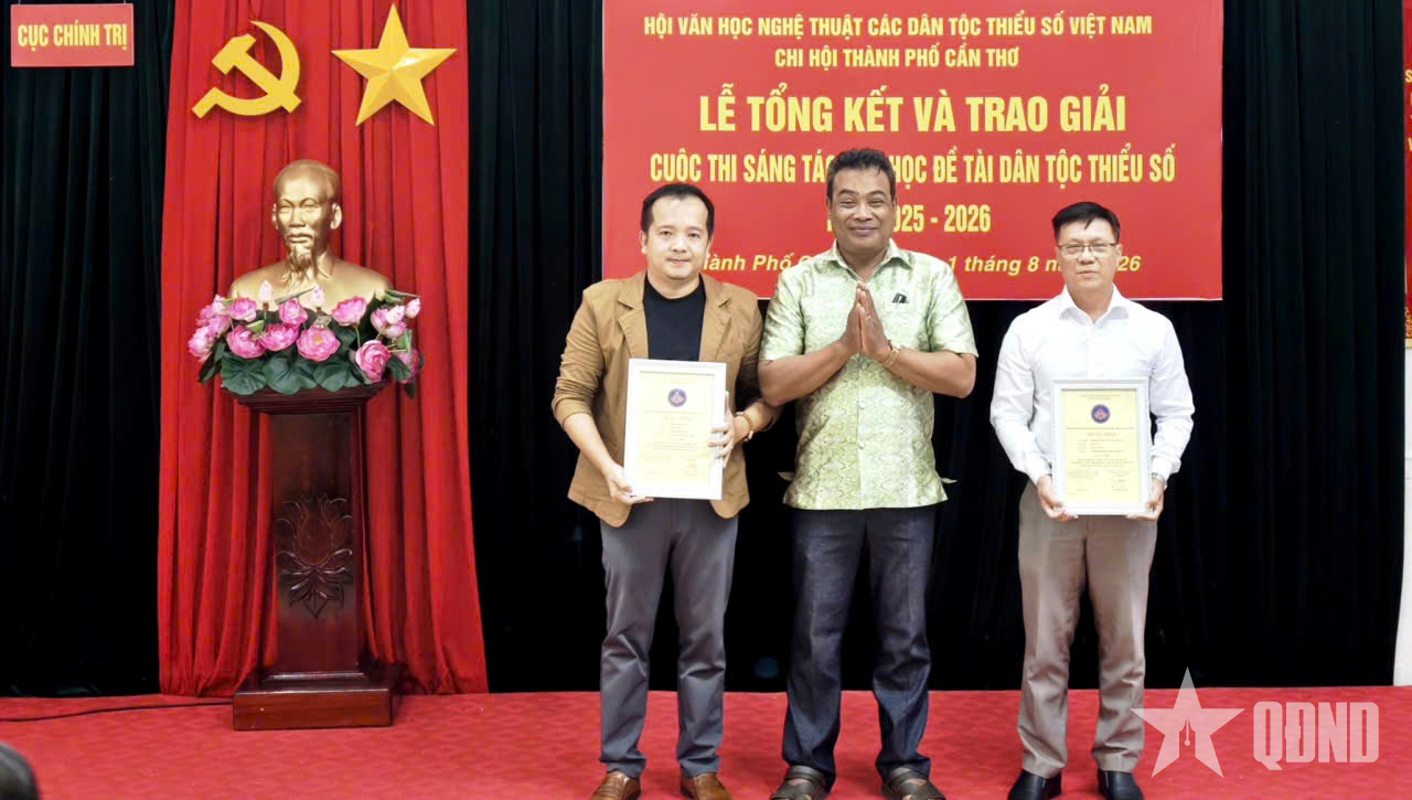 Cần Thơ: Tổng kết, trao giải Cuộc thi sáng tác văn học đề tài dân tộc thiểu số