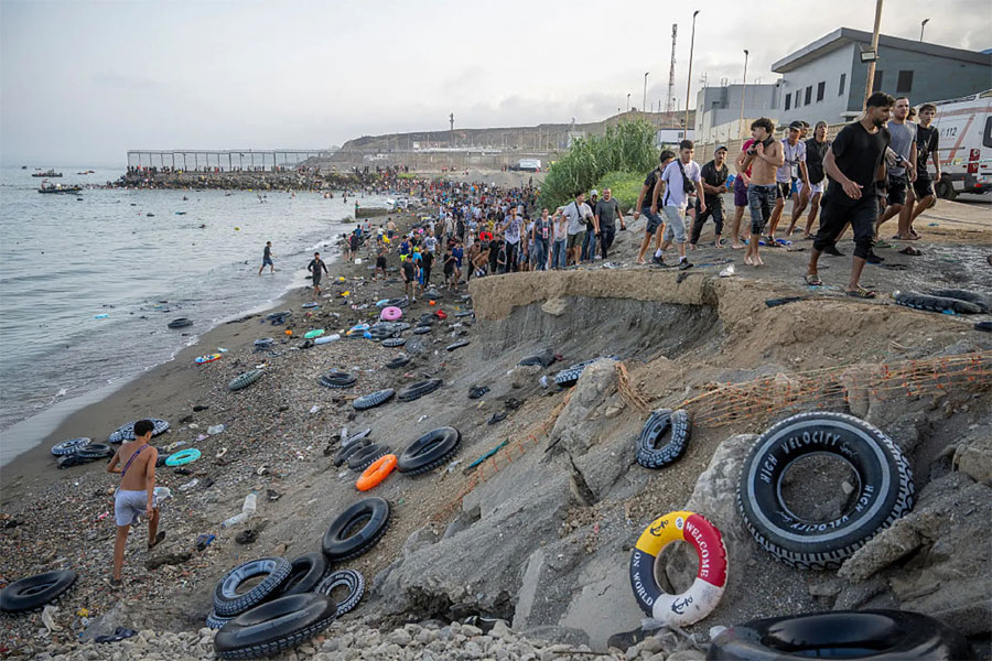 Châu Âu trước phép thử... Ceuta