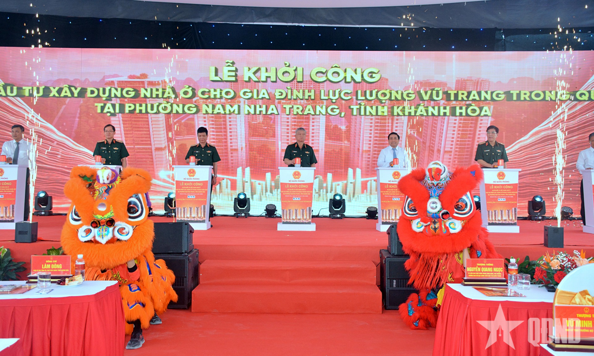 Bộ Quốc phòng công bố thông tin 4 dự án Nhà ở cho gia đình LLVT trong Quân đội tại TP Hồ Chí Minh
