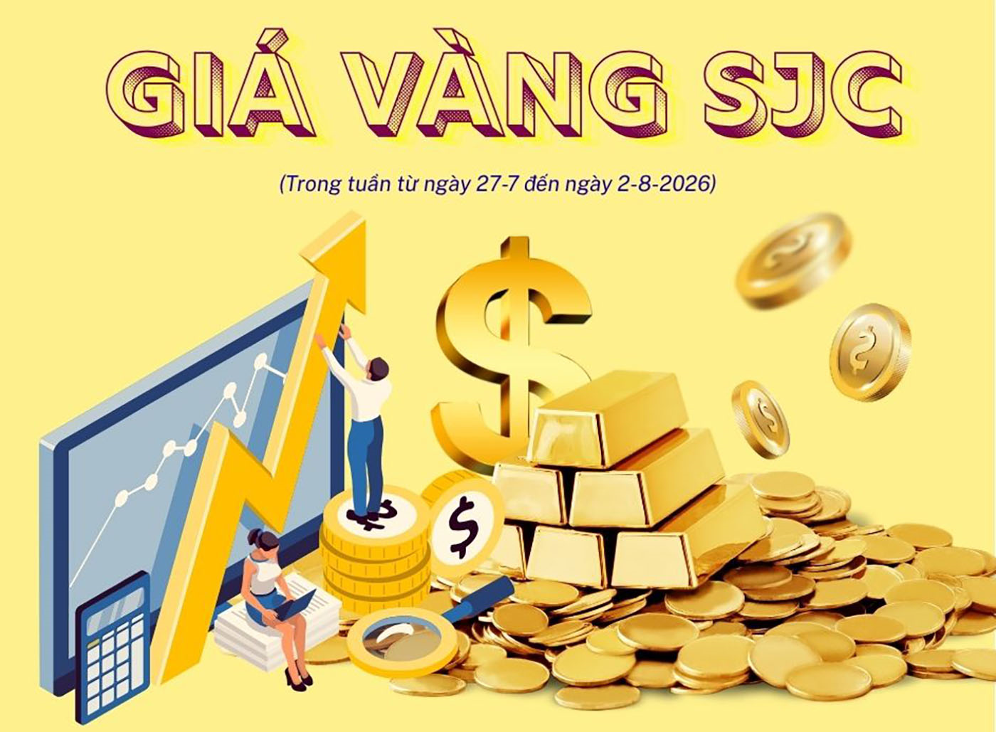 Biến động giá vàng SJC tuần qua