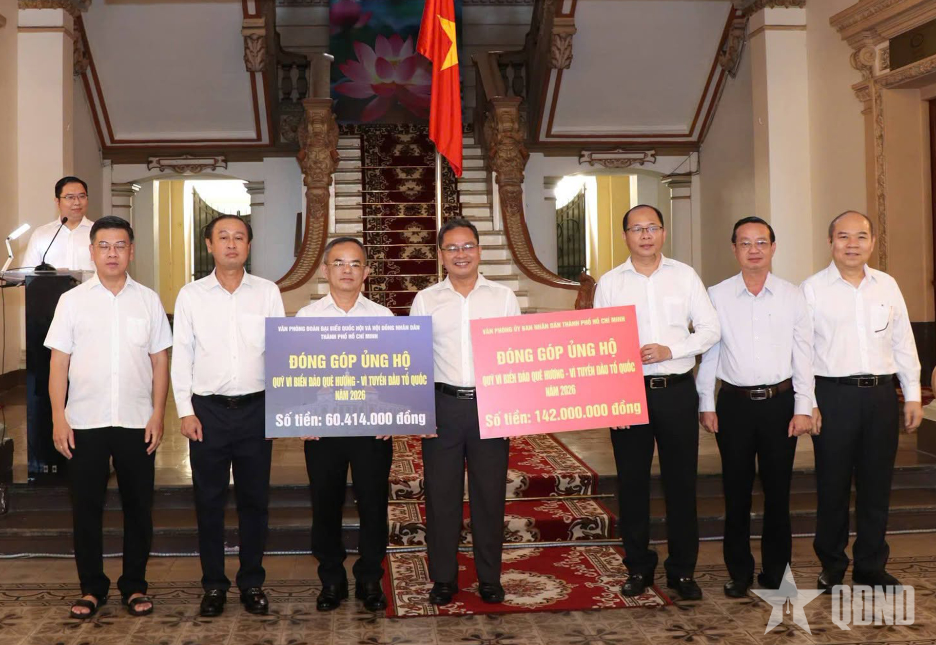 TP Hồ Chí Minh phát động ủng hộ Quỹ “Vì biển đảo quê hương - Vì tuyến đầu Tổ quốc”