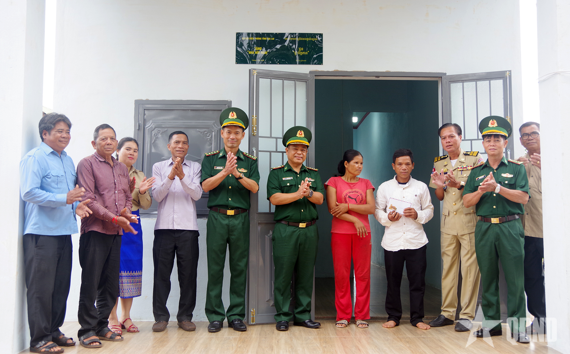 BĐBP tỉnh Gia Lai: Bàn giao Nhà hữu nghị cho người dân Campuchia