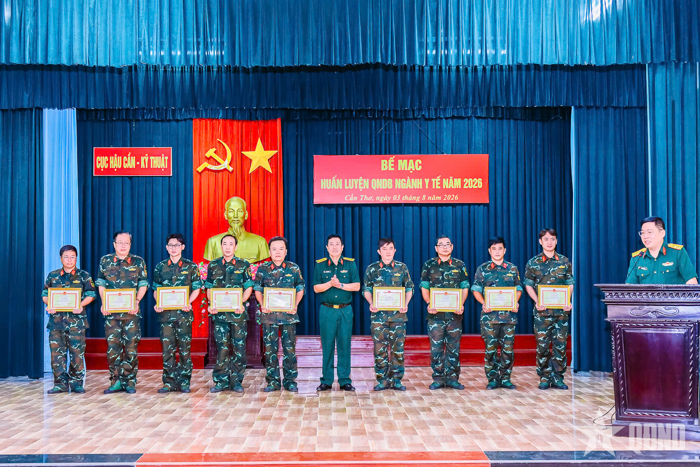 Quân khu 9: Hoàn thành nhiệm vụ huấn luyện dự bị động viên ngành Y tế năm 2026