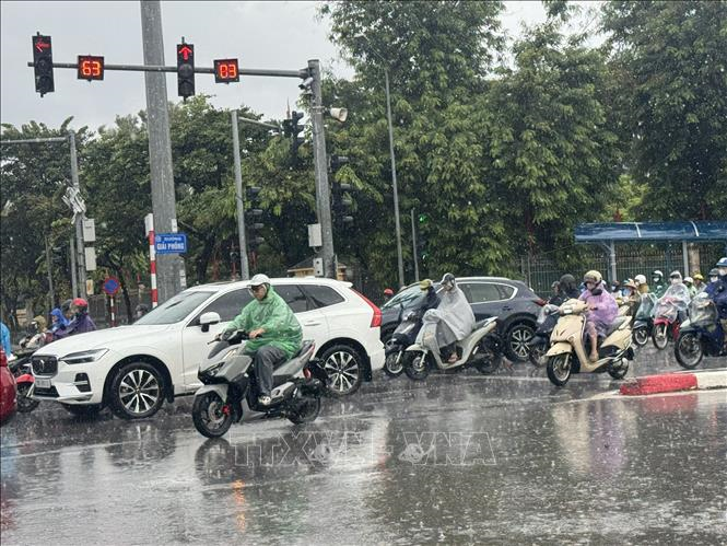 Từ chiều 4-8, Bắc Bộ và Bắc Trung Bộ đón đợt mưa lớn