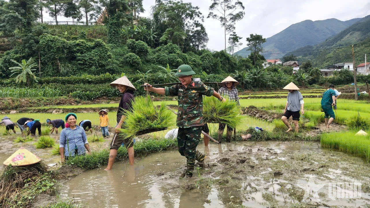 Tô thắm hình ảnh Bộ đội Cụ Hồ trong lòng dân Đông Ngũ