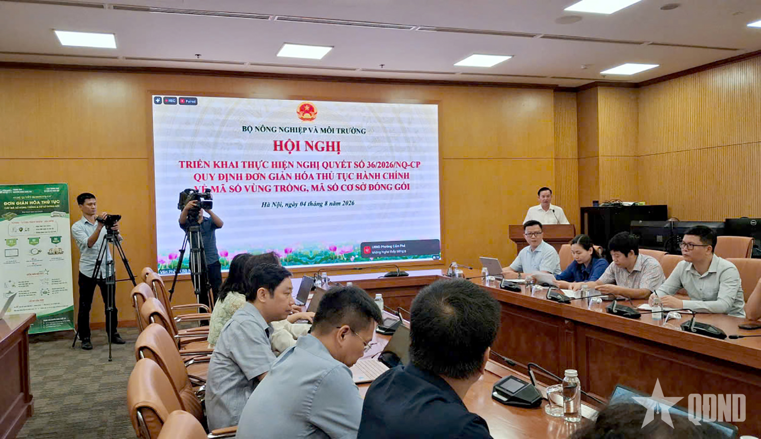 Bộ Nông nghiệp và Môi trường sẽ thành lập tổ công tác hỗ trợ xây dựng mã số vùng trồng