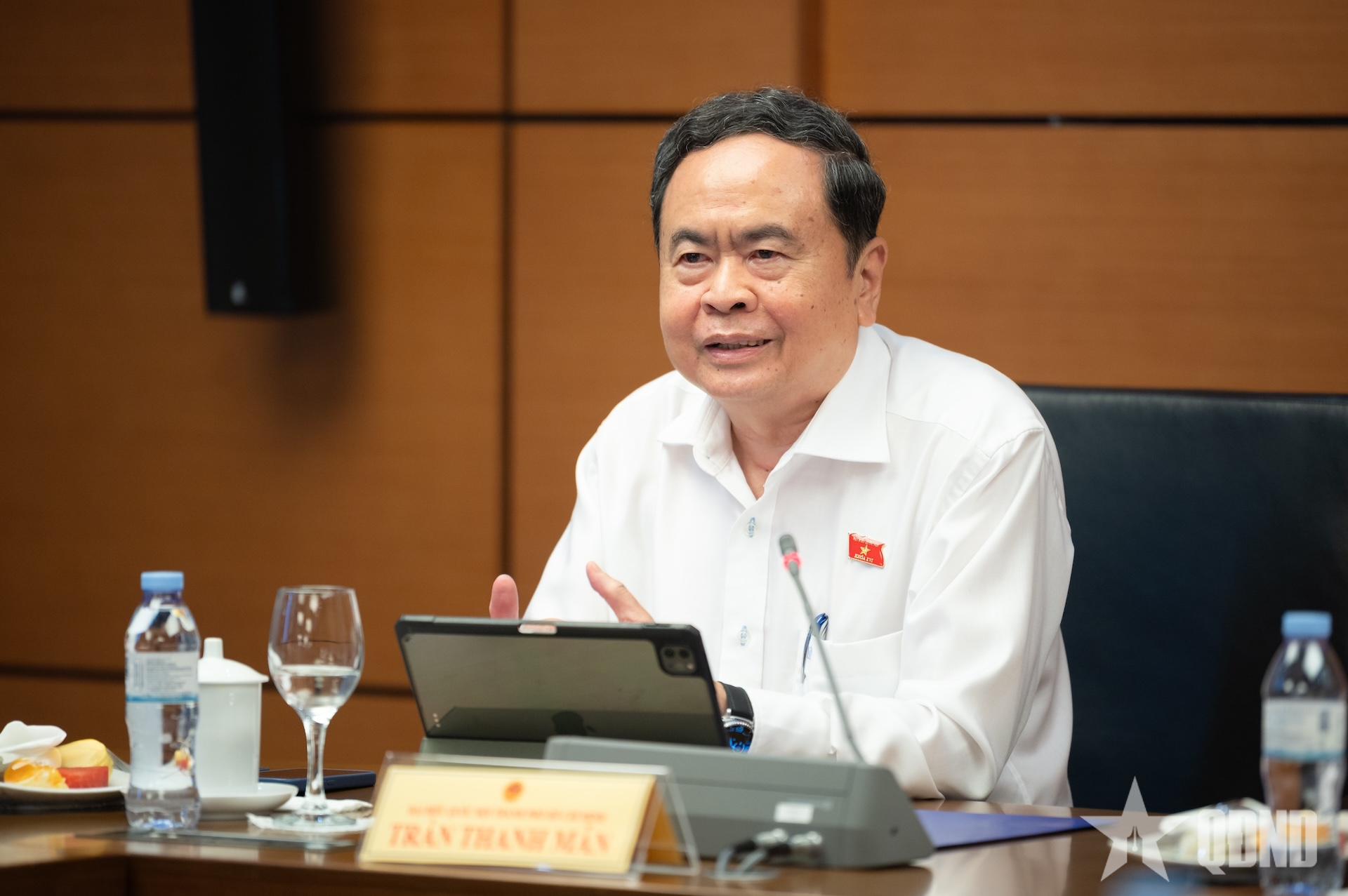 Chủ tịch Quốc hội Trần Thanh Mẫn: Phổ biến pháp luật phải giúp người dân tự bảo vệ mình bằng pháp luật