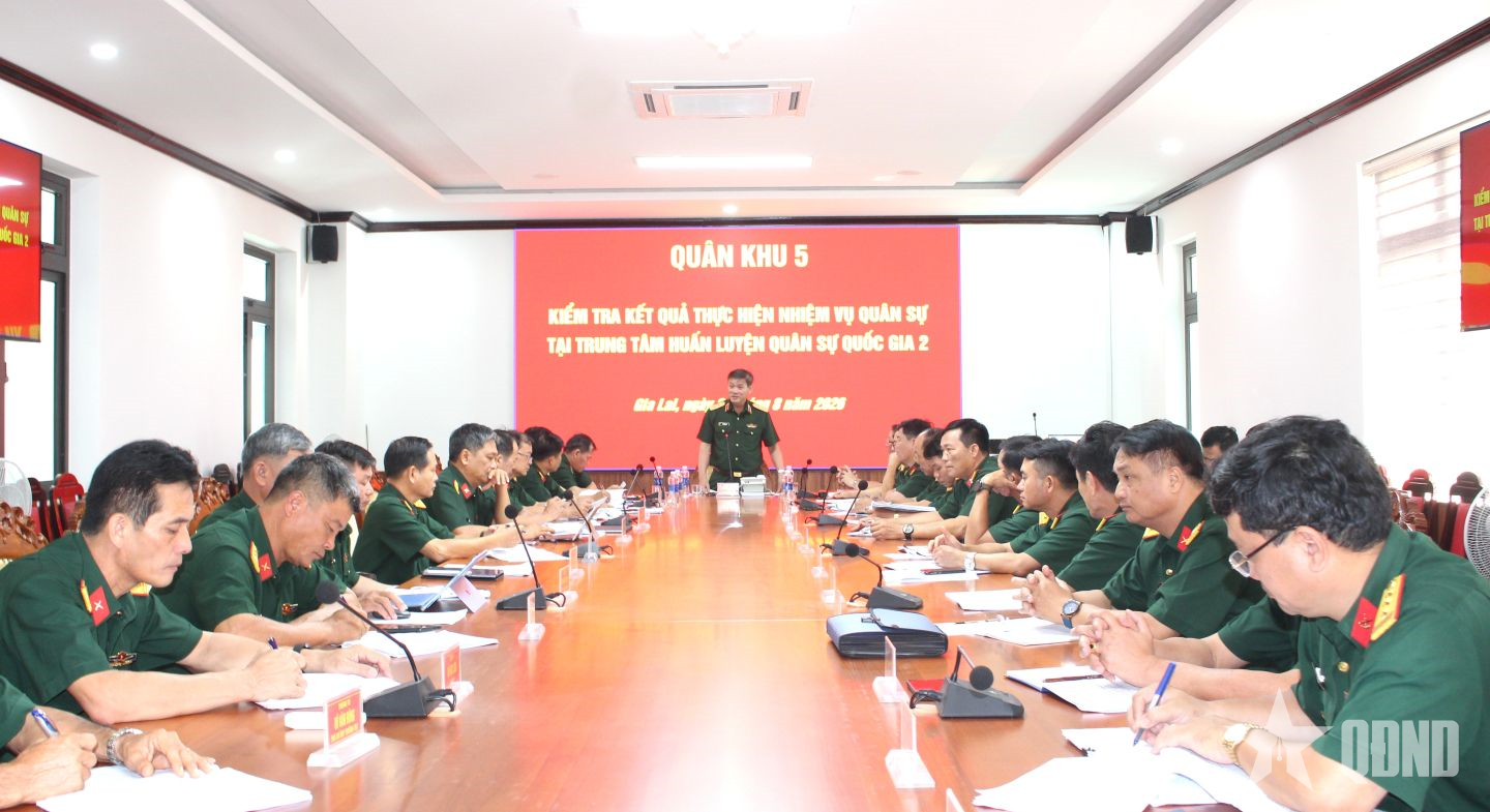 Quân khu 5: Phối hợp triển khai di chuyển Trung tâm Huấn luyện quân sự Quốc gia 2 đến vị trí mới