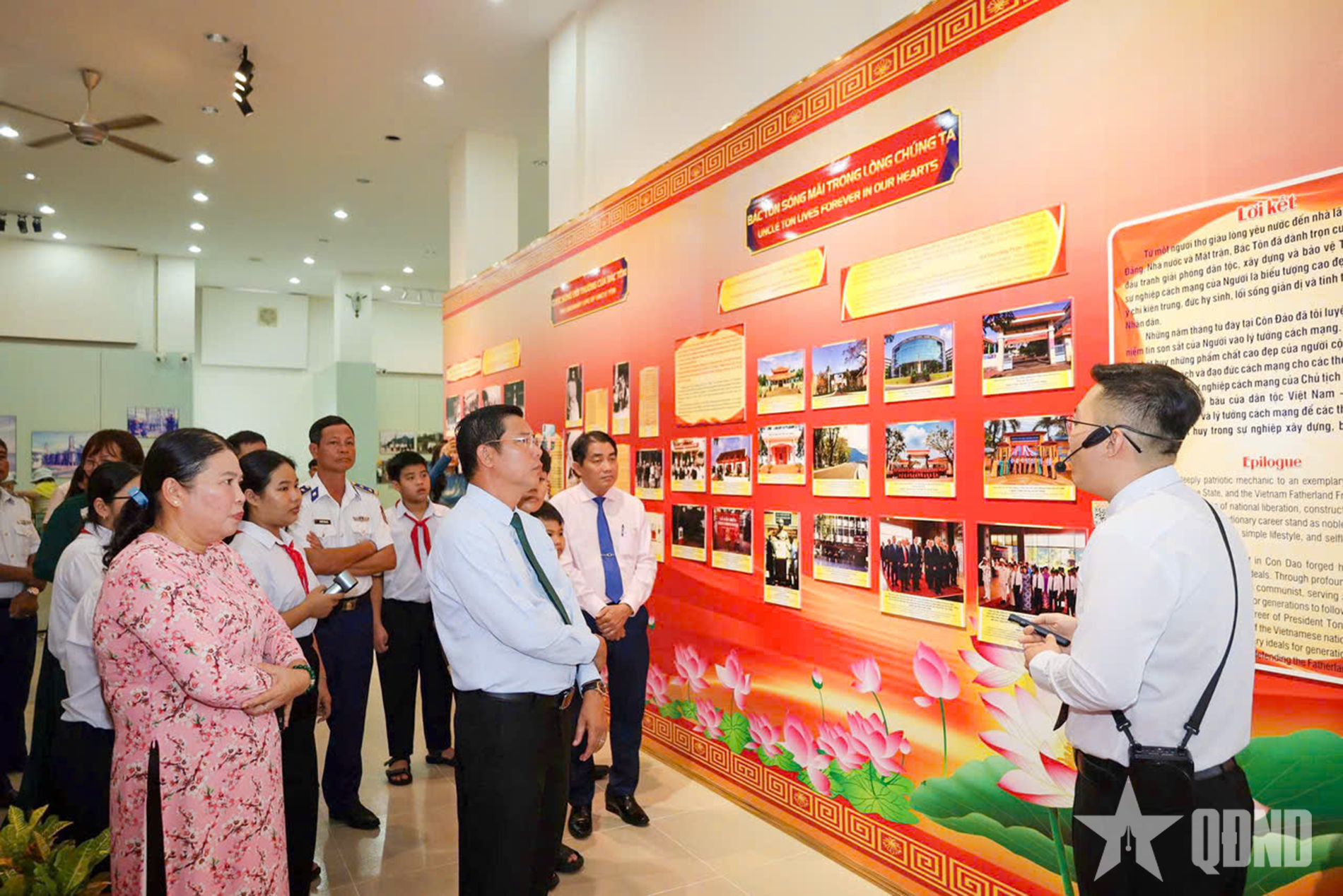 Trưng bày chuyên đề “Cuộc đời và sự nghiệp cách mạng Chủ tịch Tôn Đức Thắng” tại đặc khu Côn Đảo
