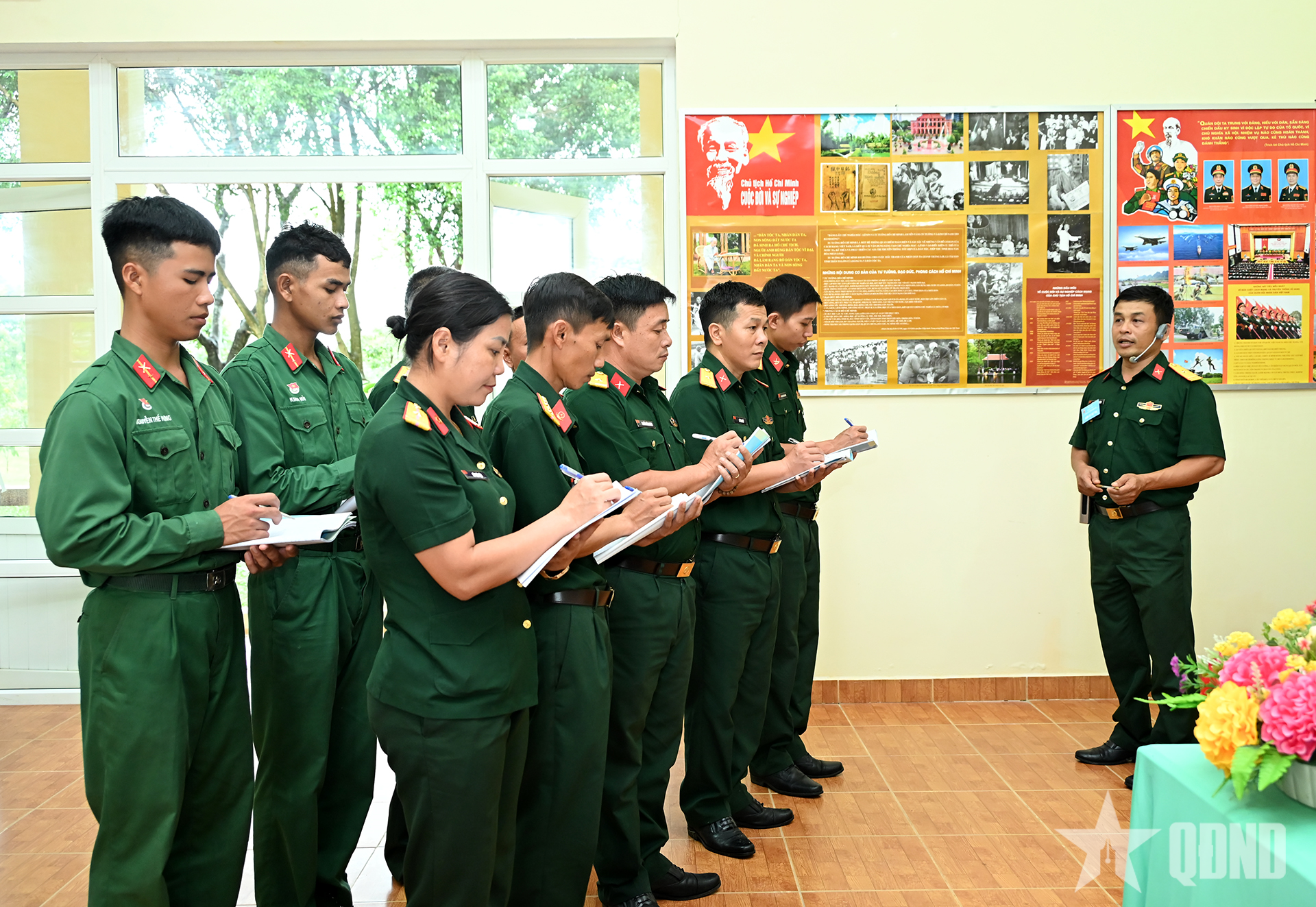 Quân đoàn 34 nâng cao chất lượng, hiệu quả hoạt động Phòng Hồ Chí Minh 