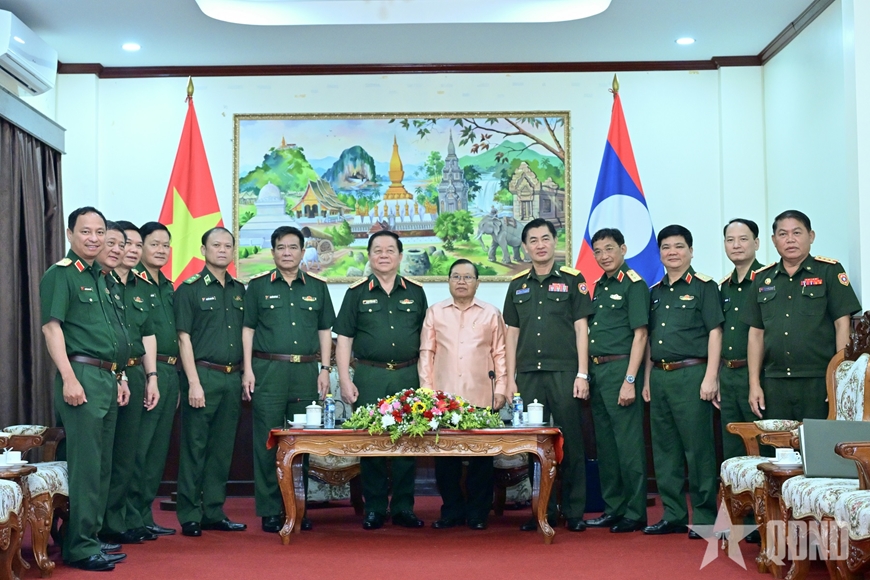 Thắt chặt tình đoàn kết giữa cựu chiến binh hai nước Việt Nam-Lào