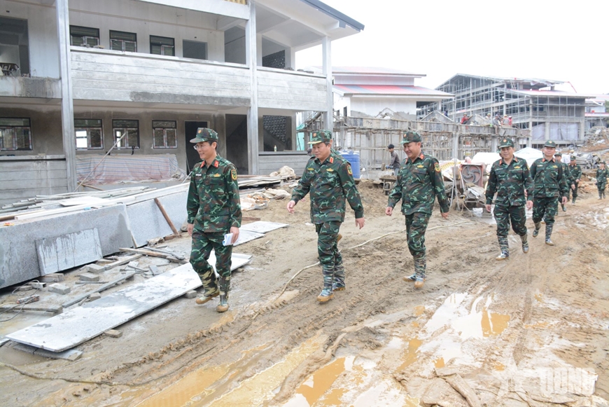 Bộ đội Trường Sơn xây ngôi trường mơ ước cho học sinh vùng cao