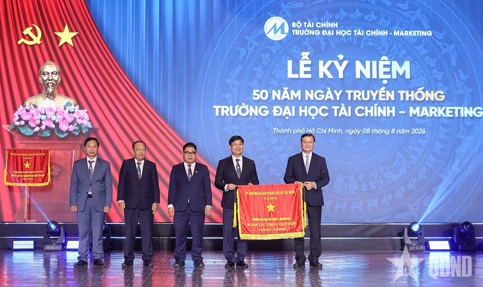 Phó thủ tướng Chính phủ Lê Tiến Châu: Trường Đại học Tài chính - Marketing tạo đột phá về đào tạo nhân lực tài chính